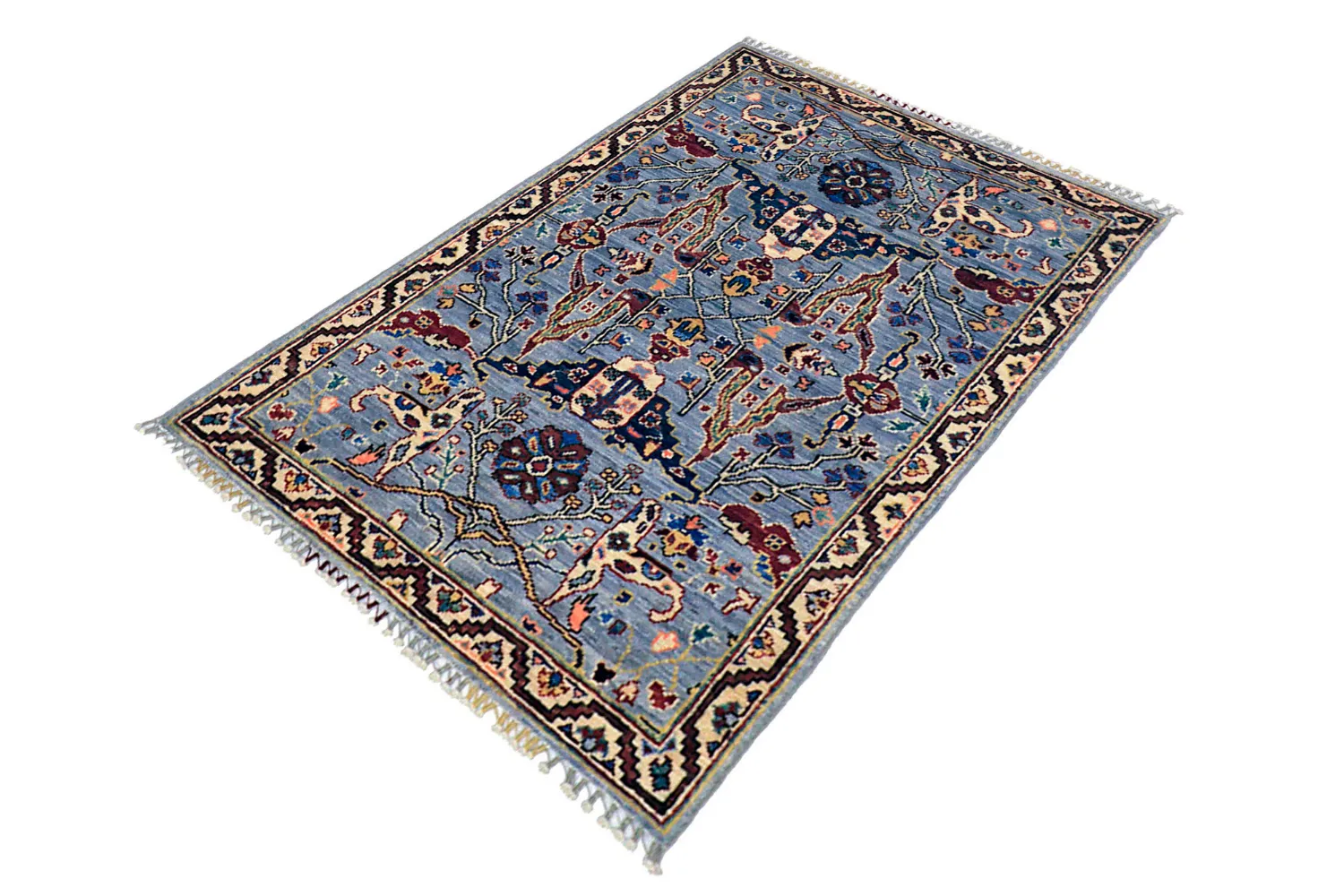 Orientalsk Tæppe - Chaman Rug Hand Knotted - 83 x 124 cm