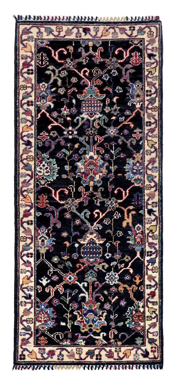 Orientalsk Tæppe - Chaman Rug Hand Knotted - 63 x 150 cm
