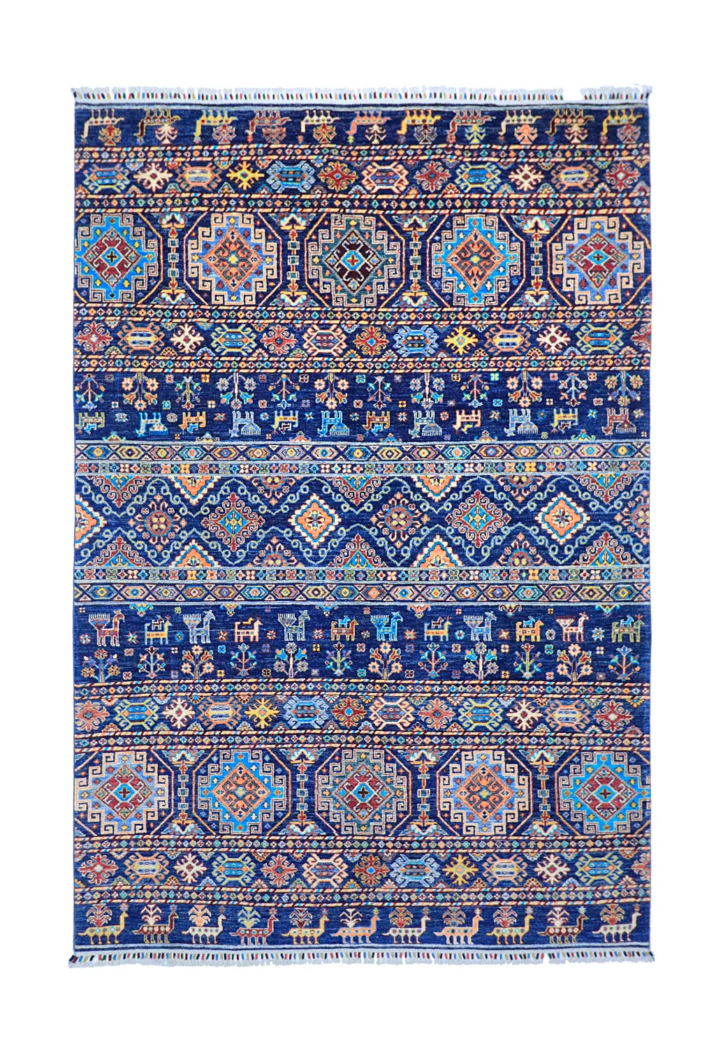 Orientalsk Tæppe - Chaman Rug Hand Knotted - 195 x 294 cm