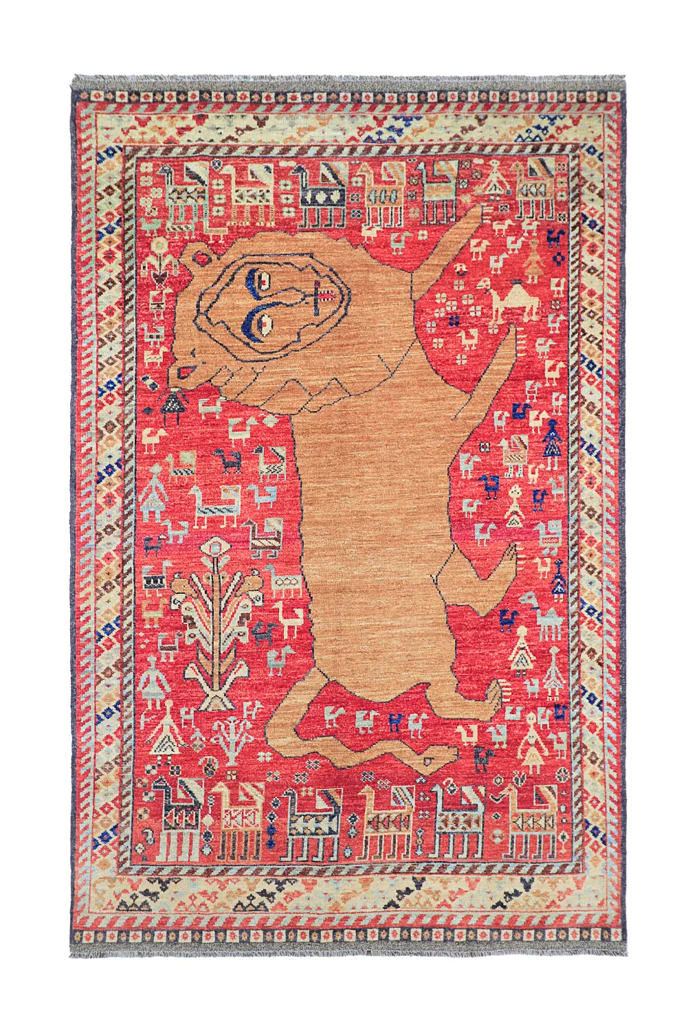 Orientalsk Tæppe - Tribal Hand Knotted - 162 x 272 cm