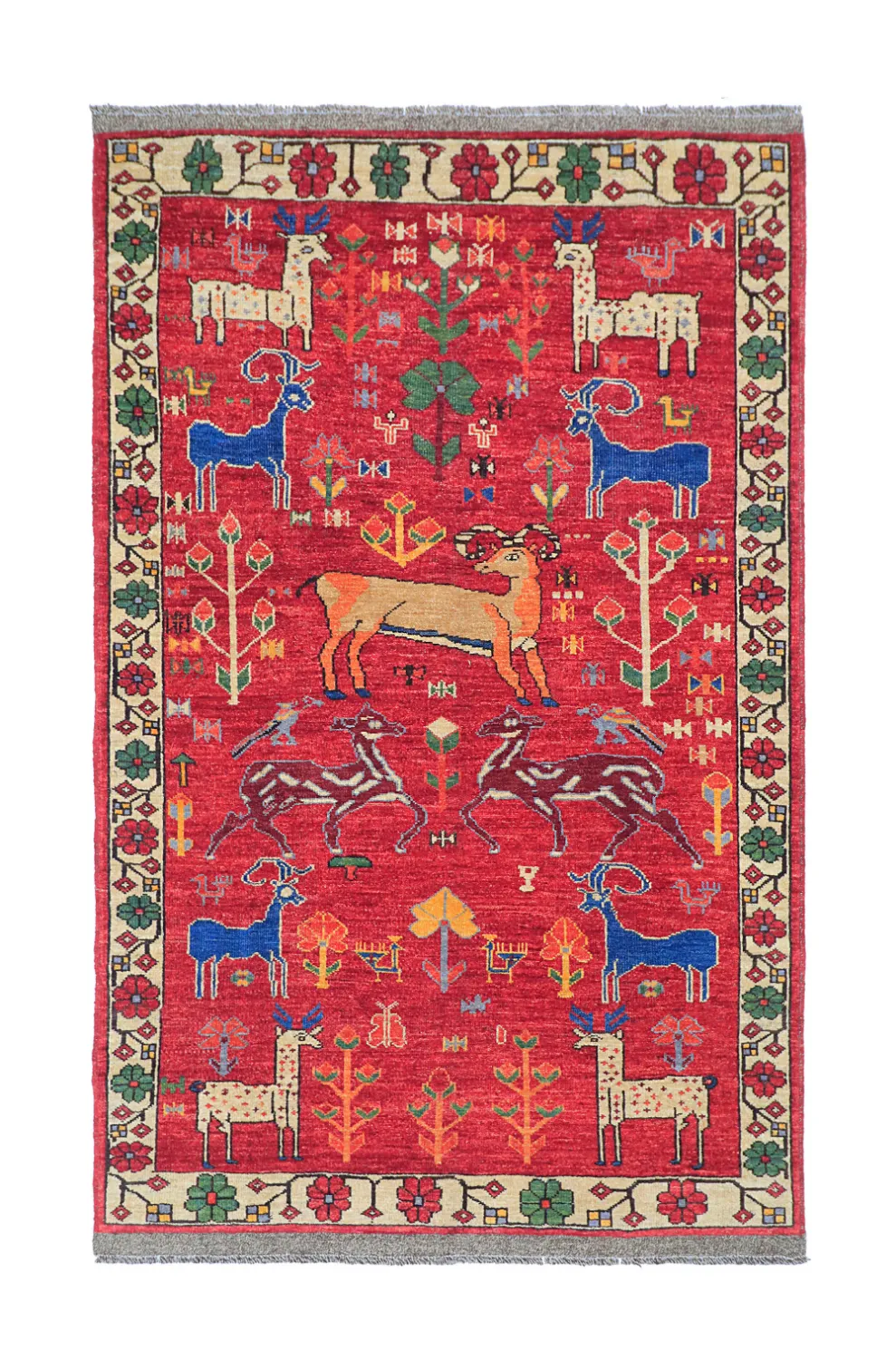 Orientalsk Tæppe - Tribal Hand Knotted - 158 x 239 cm