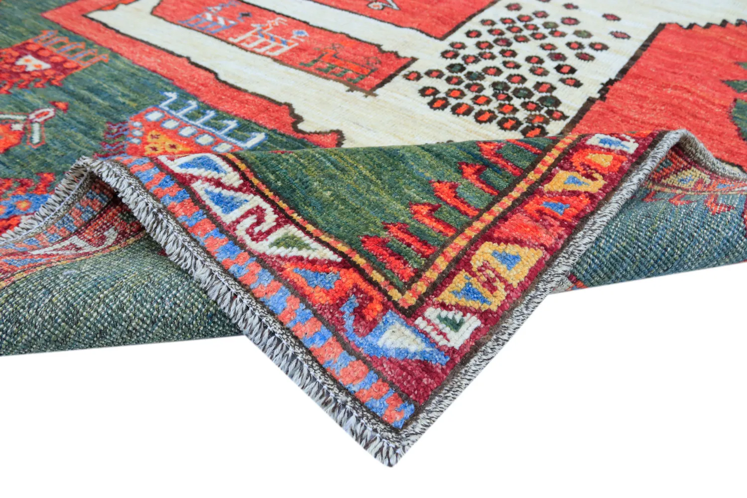 Orientalsk Tæppe - Tribal Hand Knotted - 149 x 211 cm