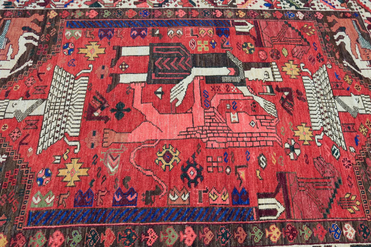 Orientalsk Tæppe - Tribal Hand Knotted - 154 x 221 cm