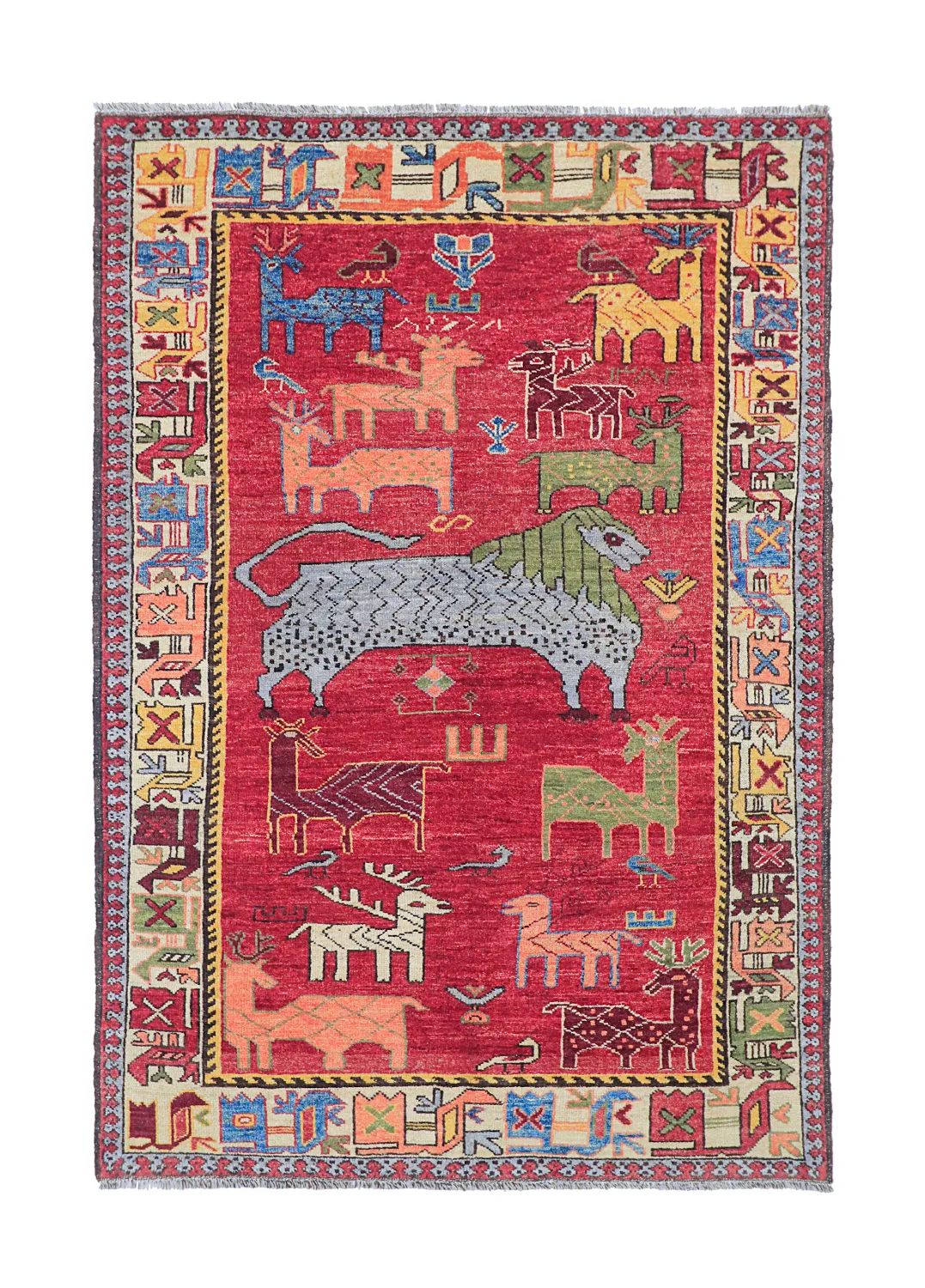 Orientalsk Tæppe - Tribal Hand Knotted - 153 x 213 cm