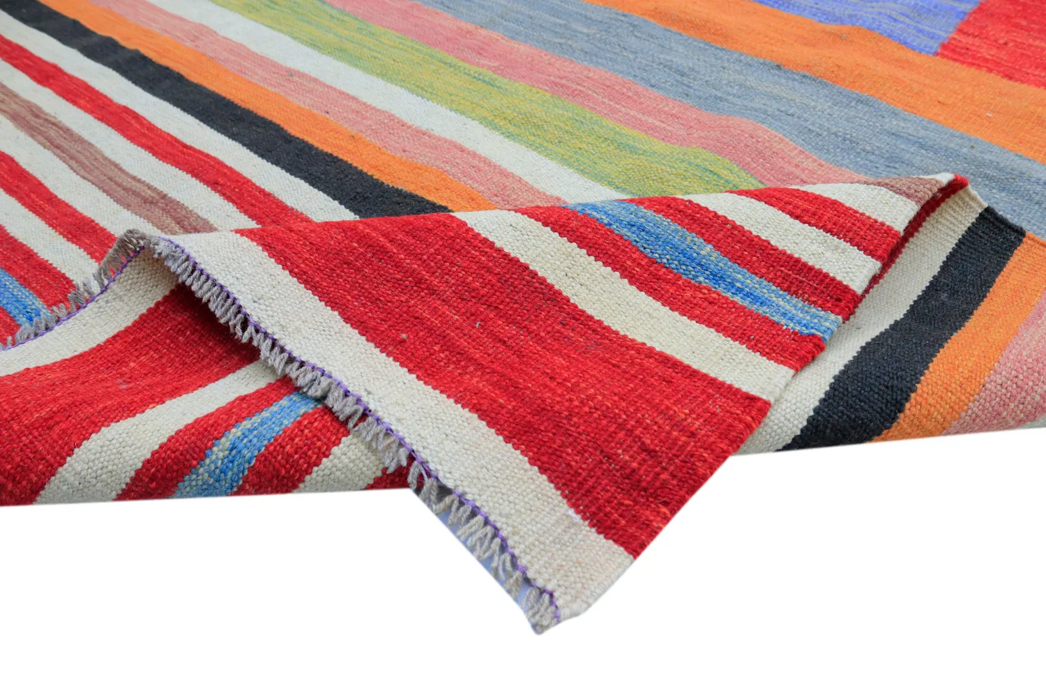 Orientalsk Tæppe - Kelim Hand Woven - 205 x 299 cm
