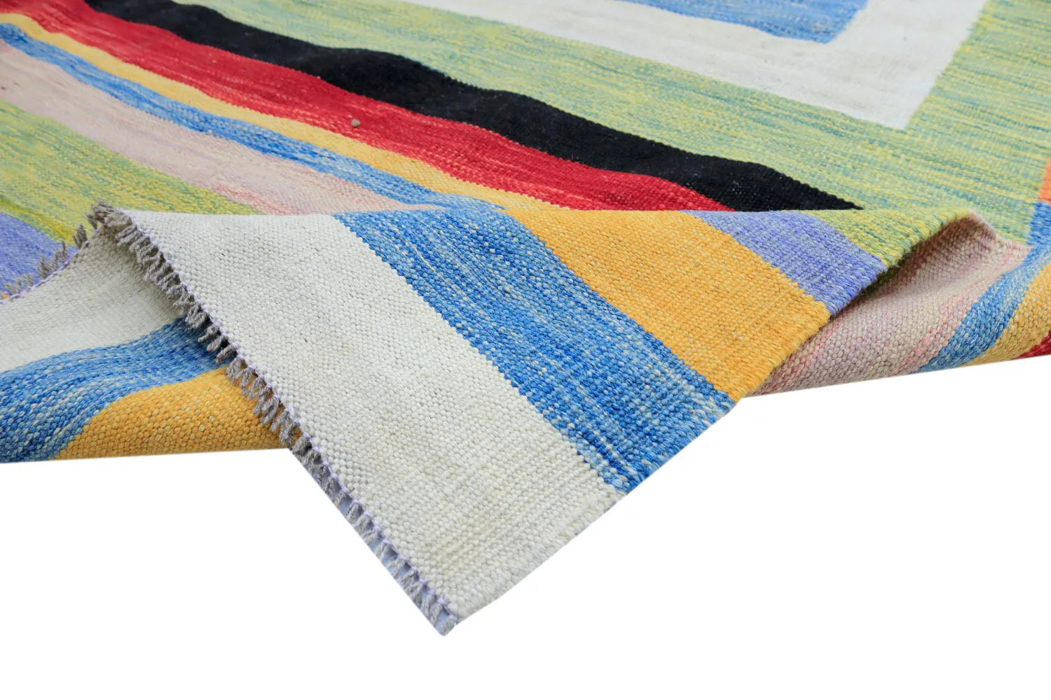 Orientalsk Tæppe - Kelim Hand Woven - 201 x 299 cm