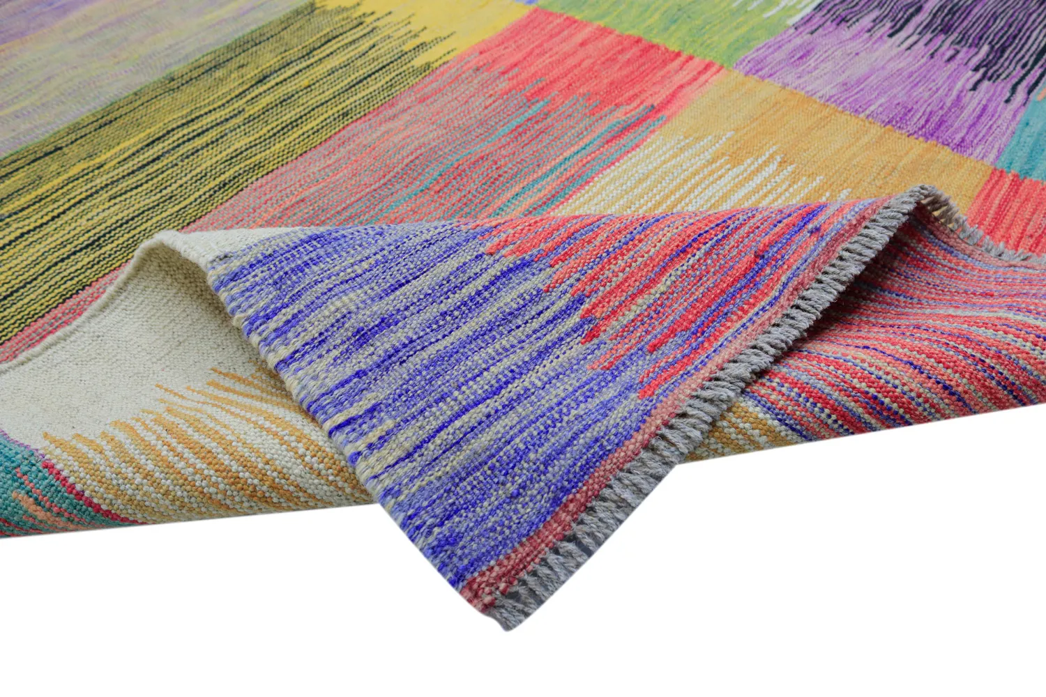 Orientalsk Tæppe - Kelim Hand Woven - 196 x 300 cm
