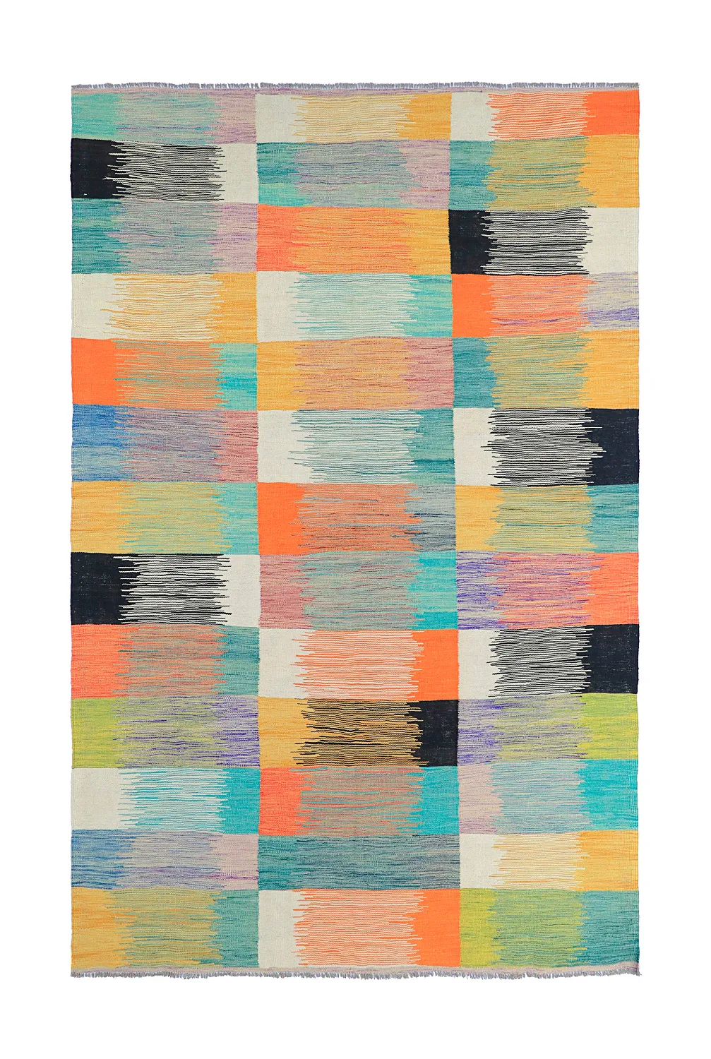 Orientalsk Tæppe - Kelim Hand Woven - 197 x 299 cm