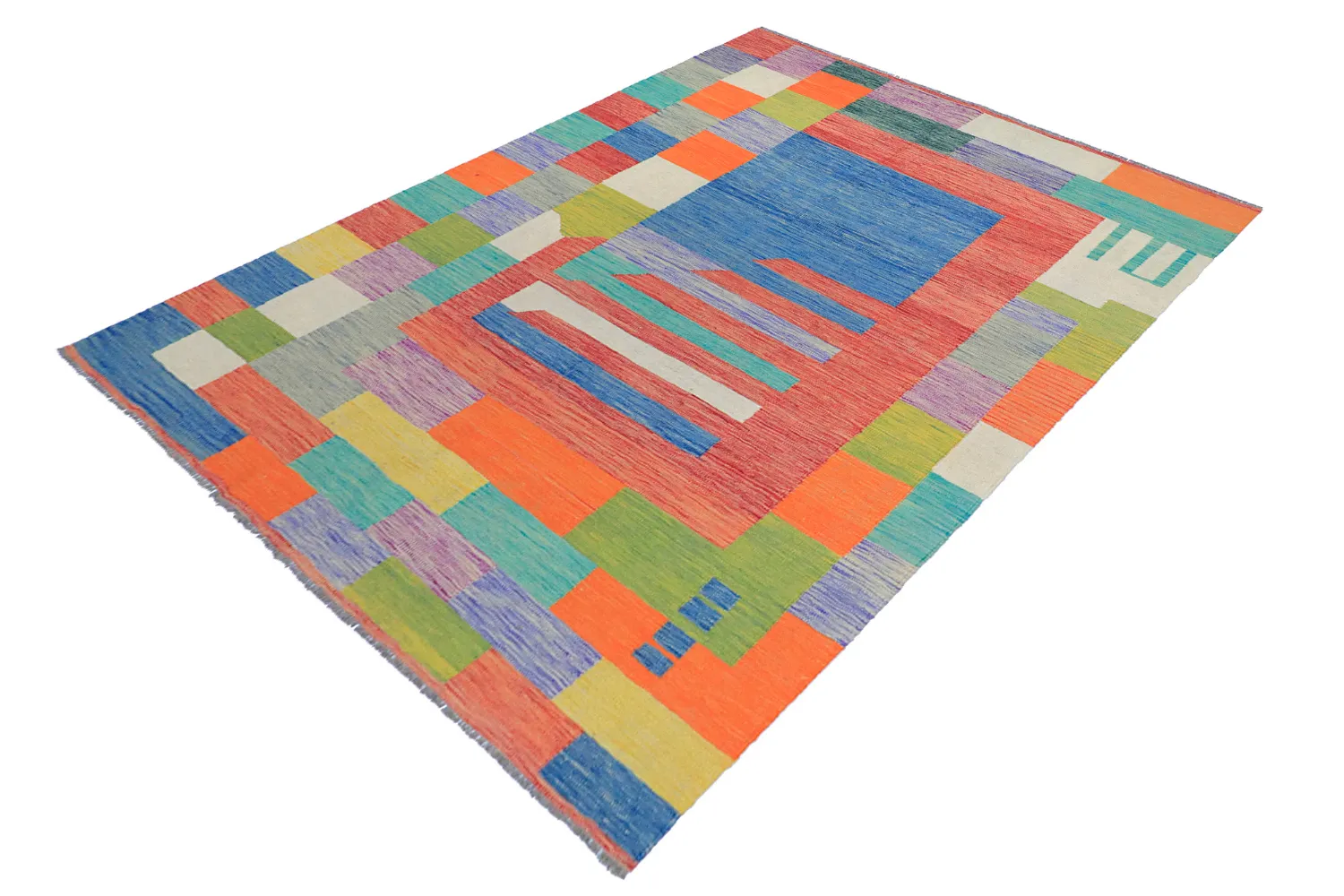 Orientalsk Tæppe - Kelim Hand Woven - 172 x 239 cm