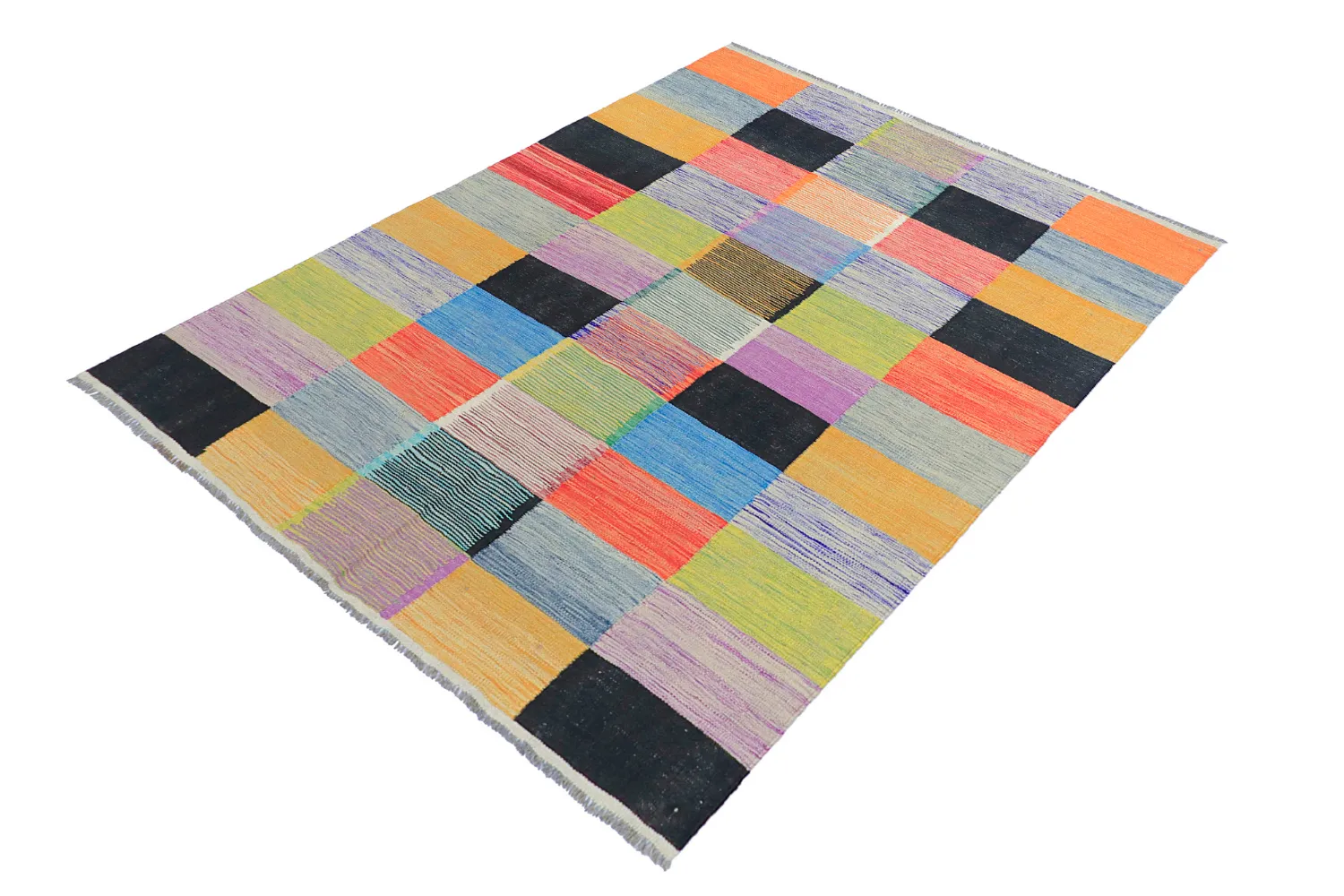 Orientalsk Tæppe - Kelim Hand Woven - 151 x 200 cm