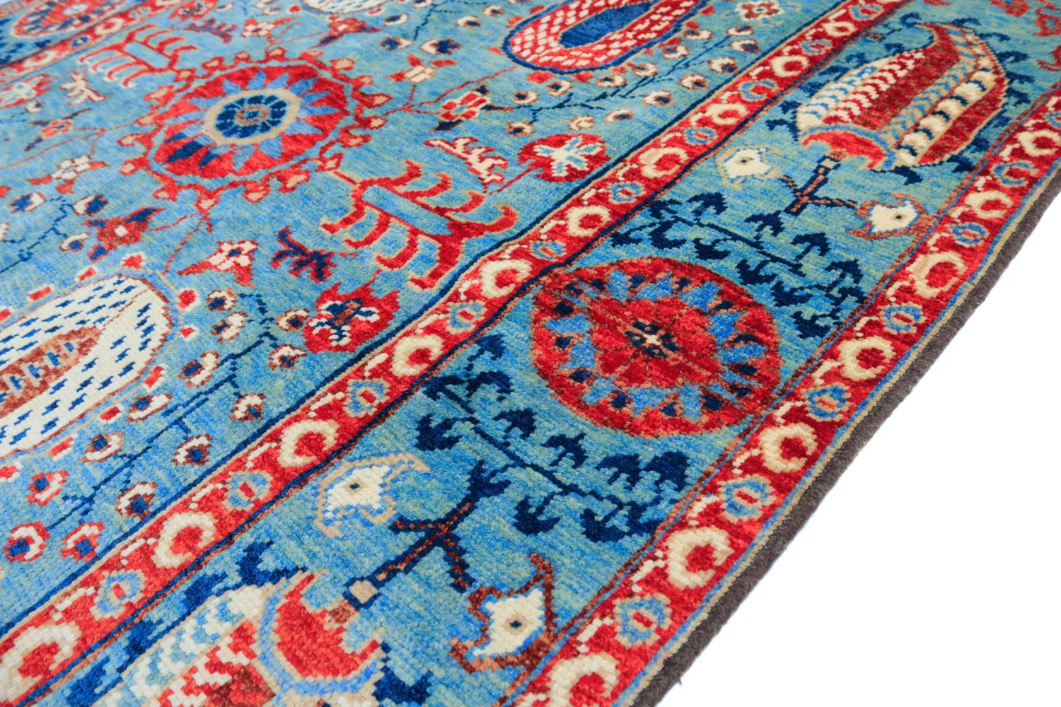 Orientalsk Tæppe - Suzani Hand Knotted - 170 x 240 cm