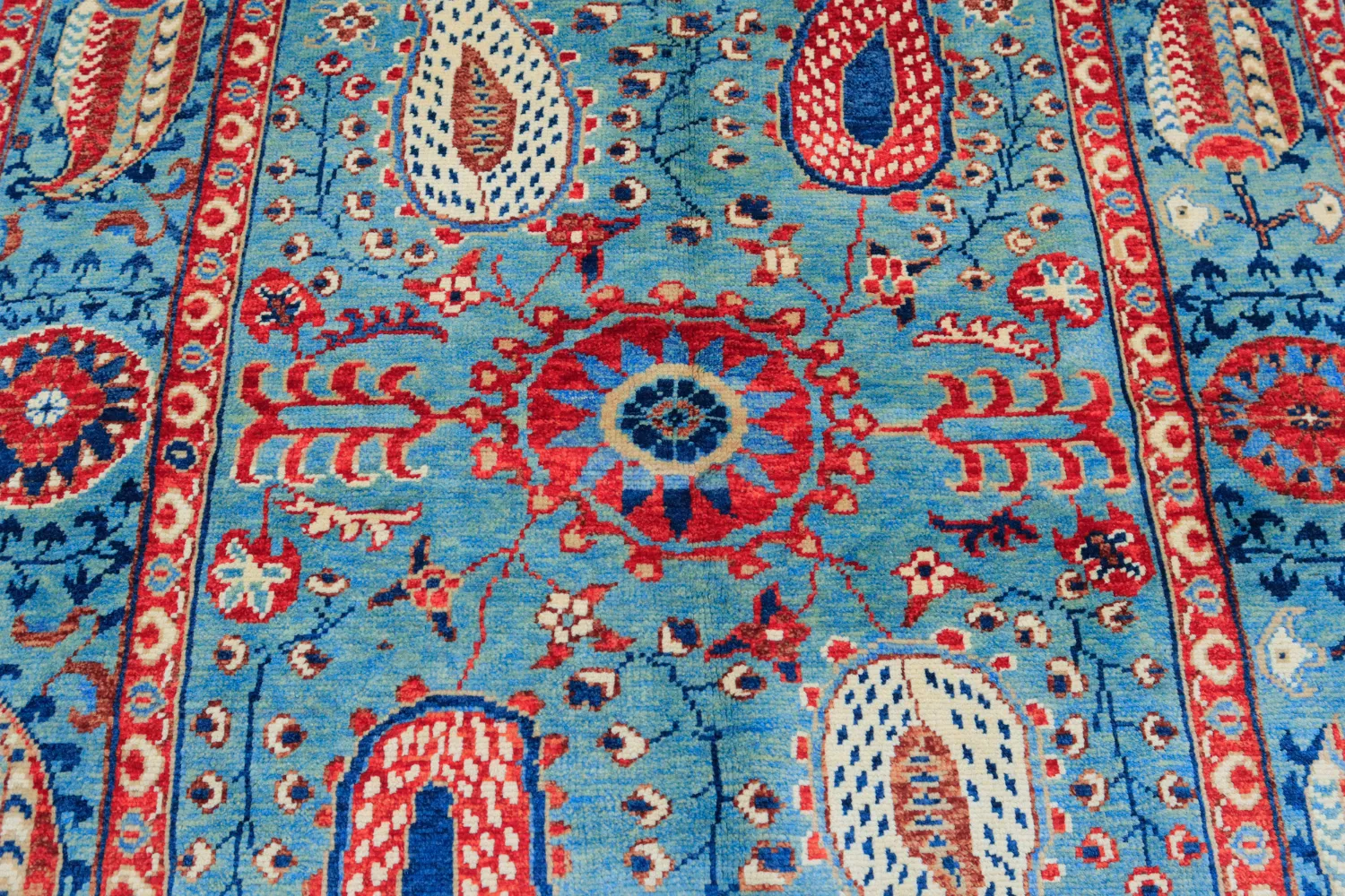 Orientalsk Tæppe - Suzani Hand Knotted - 170 x 240 cm