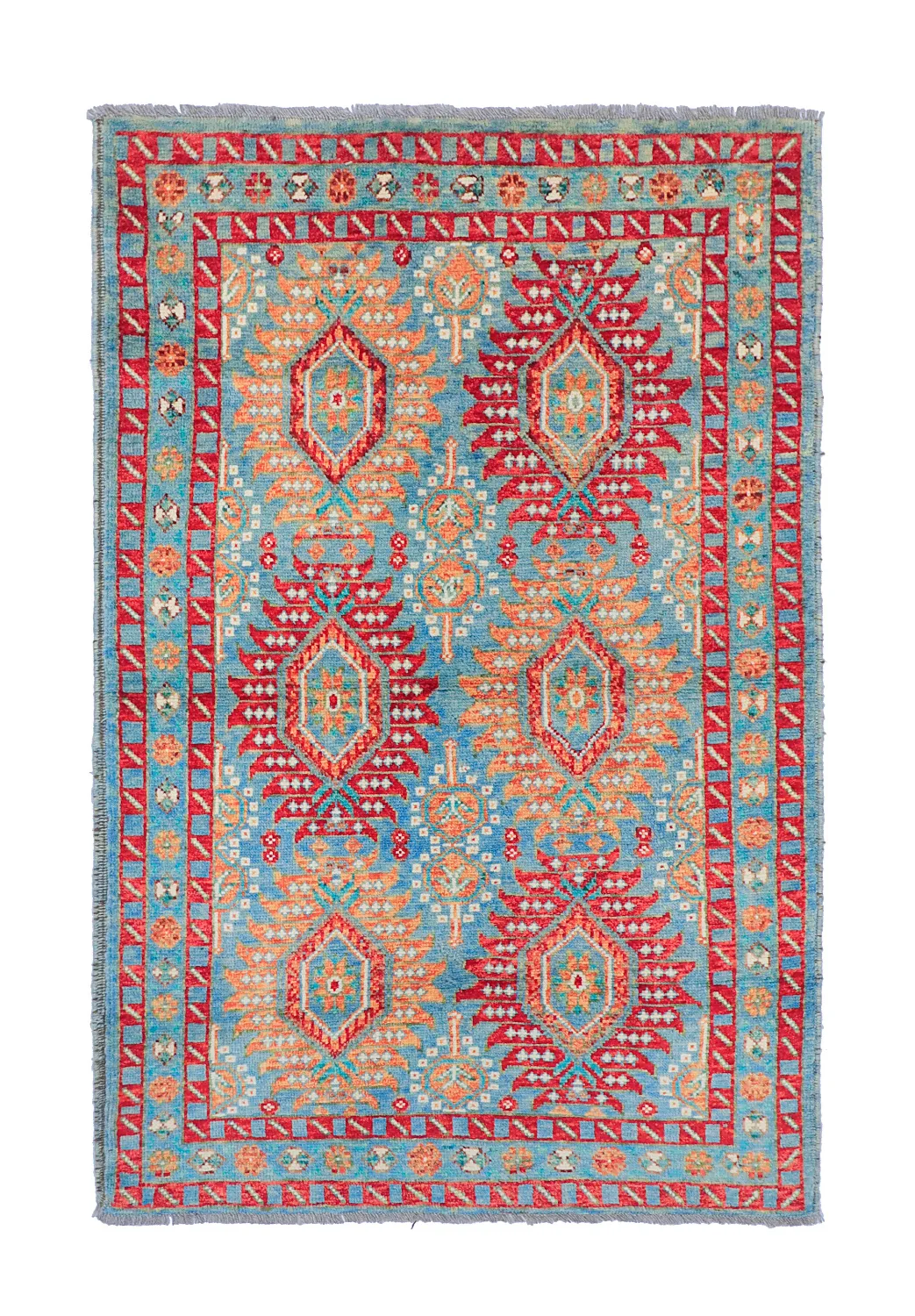 Orientalsk Tæppe - Suzani Hand Knotted - 120 x 180 cm
