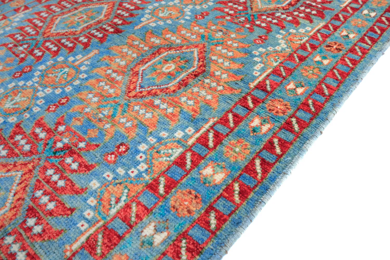 Orientalsk Tæppe - Suzani Hand Knotted - 120 x 180 cm