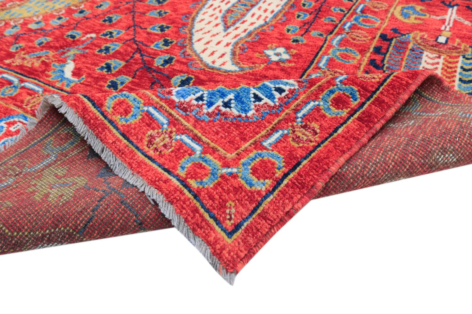 Orientalsk Tæppe - Suzani Hand Knotted - 200 x 300 cm
