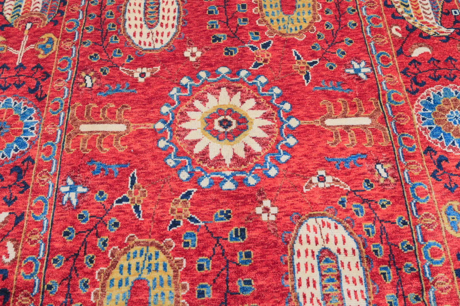 Orientalsk Tæppe - Suzani Hand Knotted - 200 x 300 cm