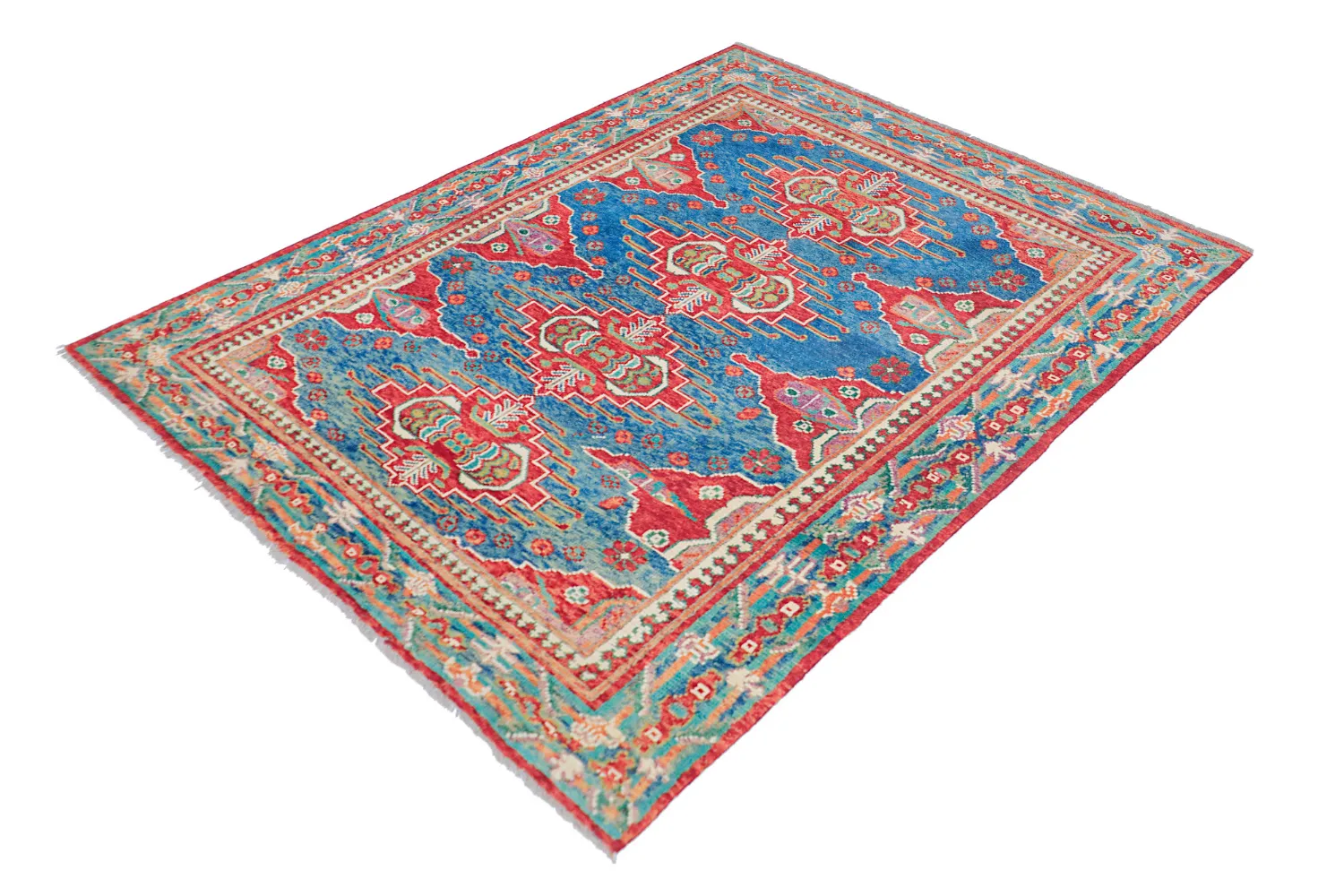 Orientalsk Tæppe - Suzani Hand Knotted - 170 x 240 cm