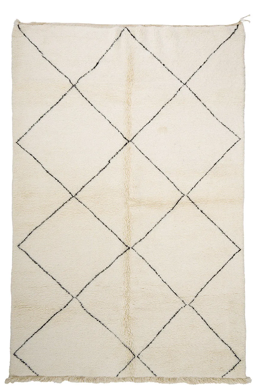 Kelimtæppe Marokkansk berber Beni Ouarain 195 x 295 cm