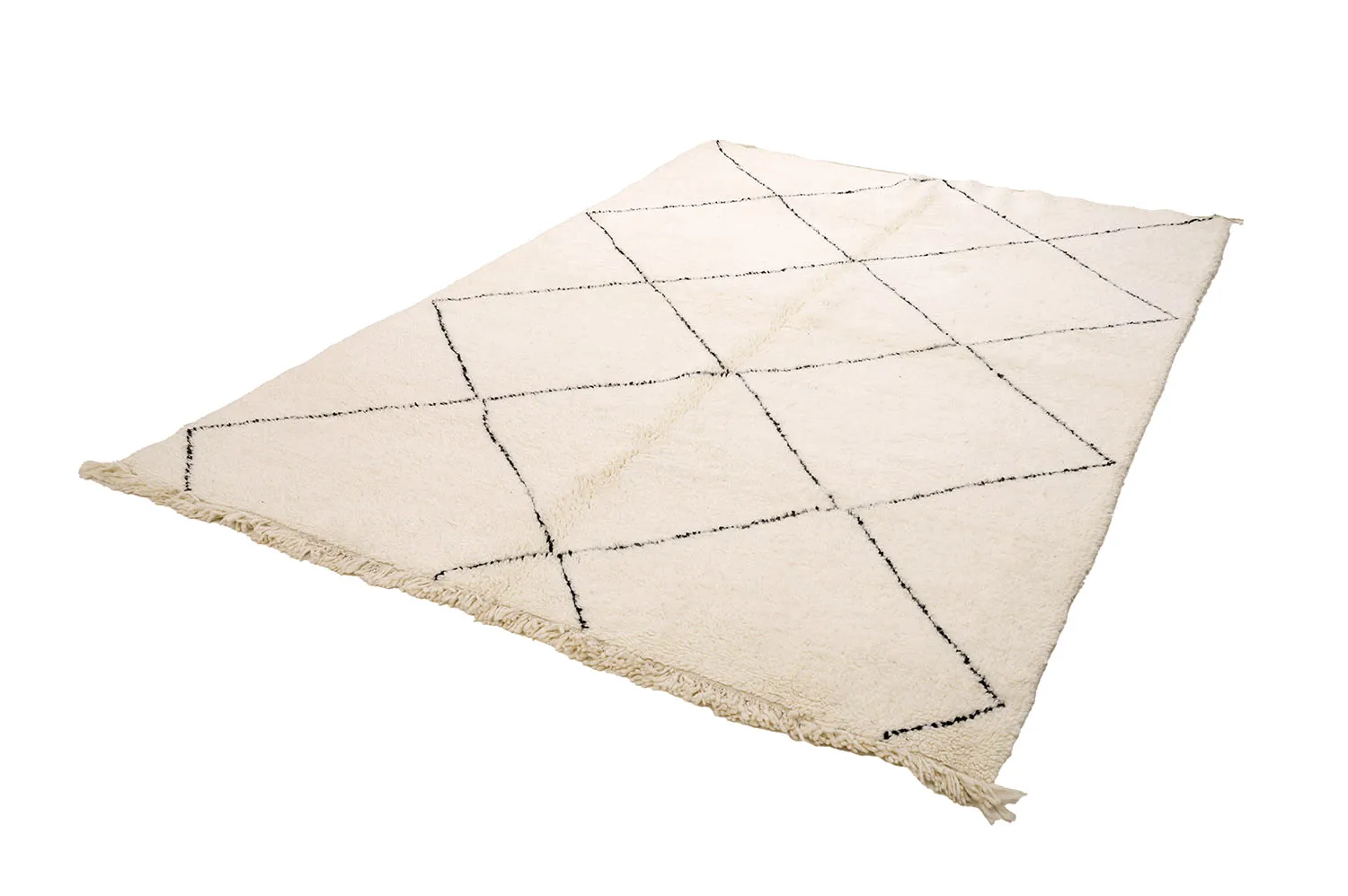 Kelimtæppe Marokkansk berber Beni Ouarain 195 x 295 cm