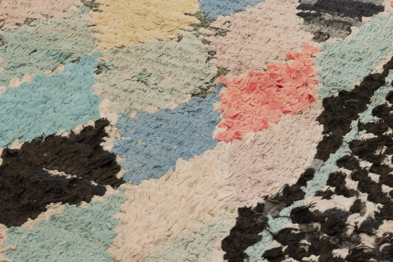 Marokkansk berber tæppe Boucherouite 170 x 105 cm