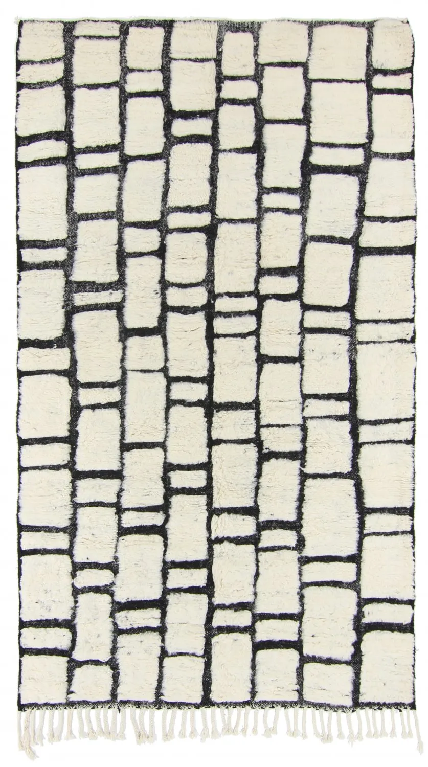 Kelimtæppe Marokkansk berber tæppe Beni Ouarain 270 x 150 cm