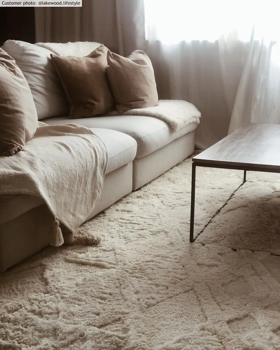 Ryatæpper - Rostock (offwhite)