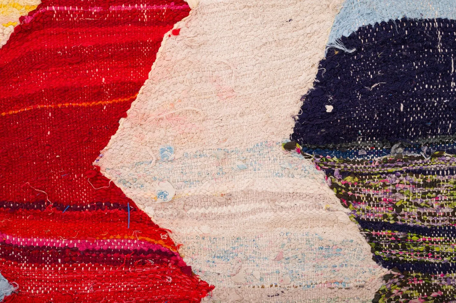 Marokkansk berber tæppe Boucherouite 155 x 325 cm