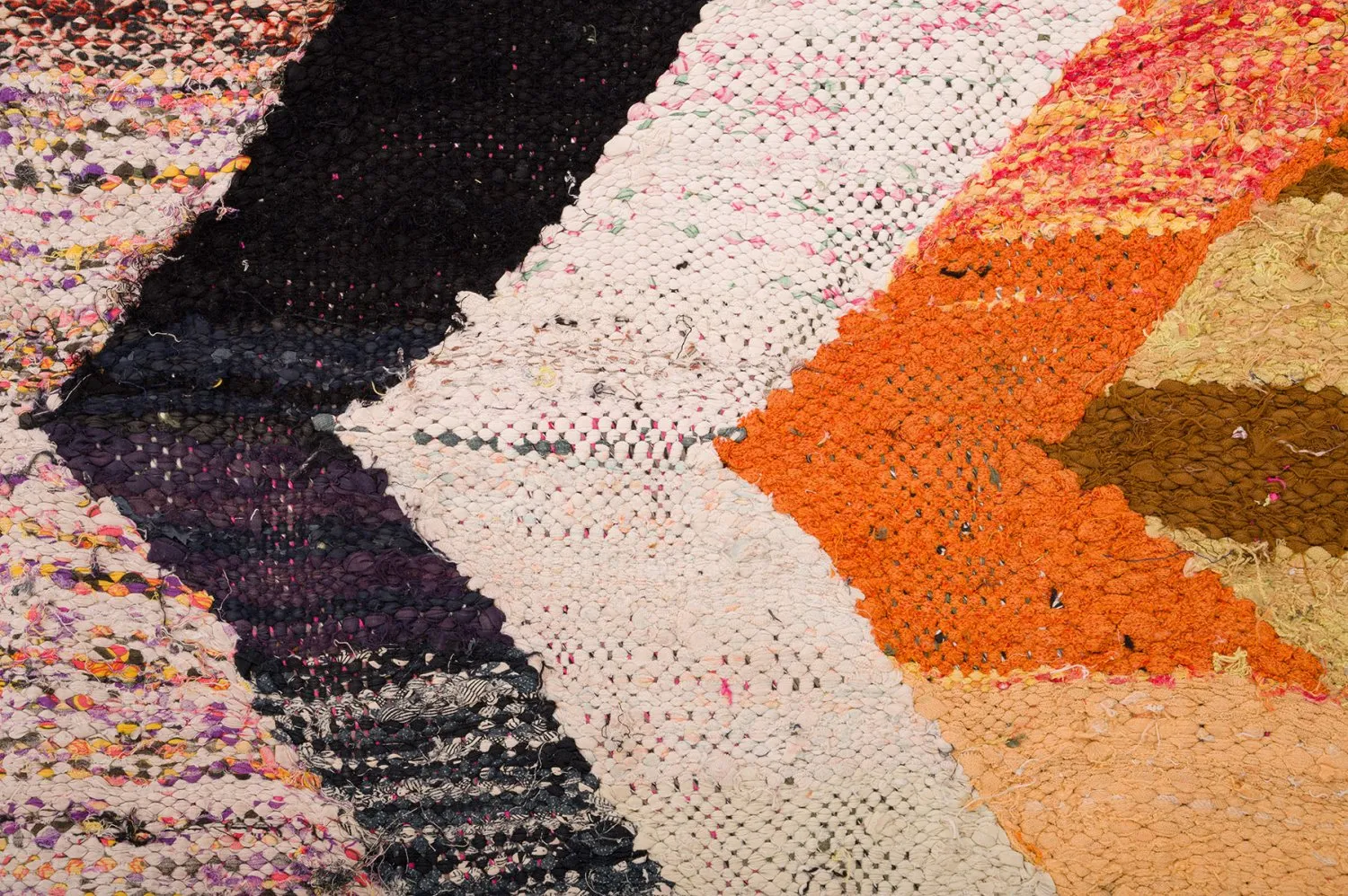 Marokkansk berber tæppe Boucherouite 155 x 275 cm