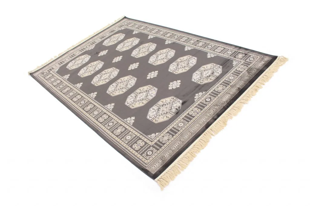 Wilton-tæppe - Charikar (sort)