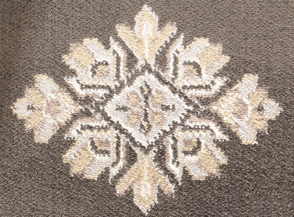 Wilton-tæppe - Charikar (sort)