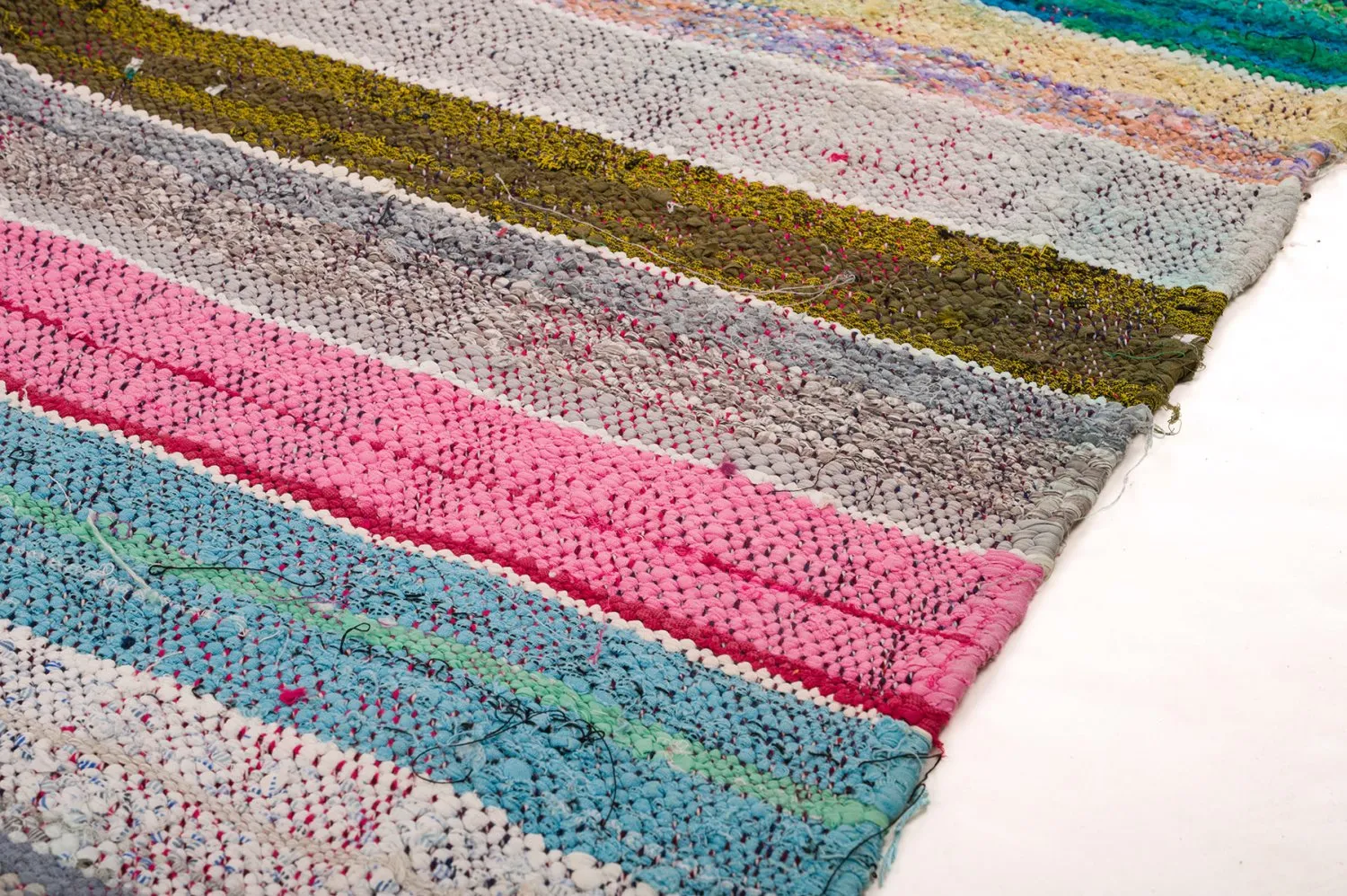 Marokkansk berber tæppe Boucherouite 145 x 295 cm