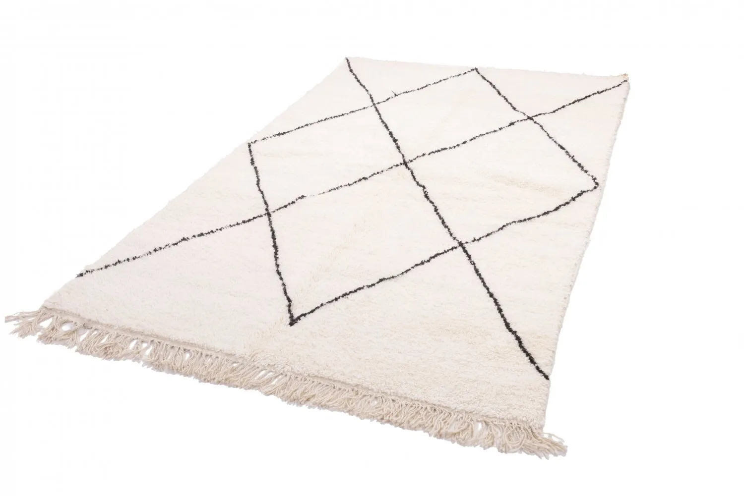 Kelimtæppe Marokkansk berber tæppe Beni Ouarain 245 x 155 cm