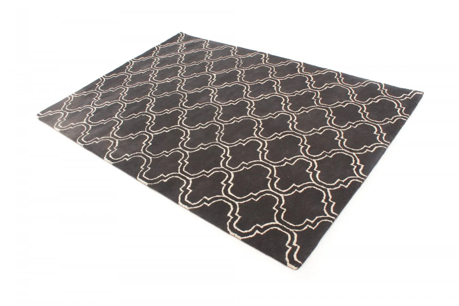 Uldtæppe - Korinth (mørkegrå)