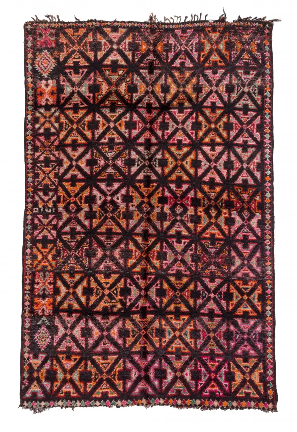 Kelimtæppe Marokkansk berber tæppe Azilal 285 x 190 cm