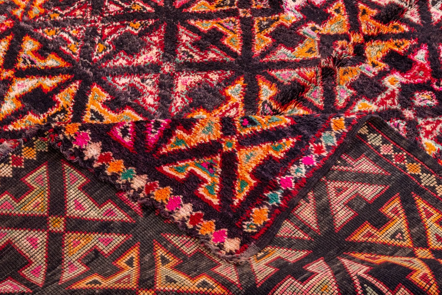 Kelimtæppe Marokkansk berber tæppe Azilal 285 x 190 cm
