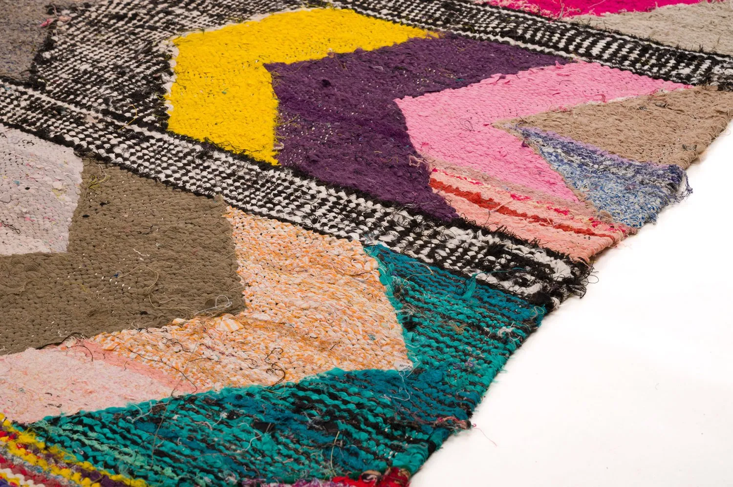 Marokkansk berber tæppe Boucherouite 160 x 325 cm