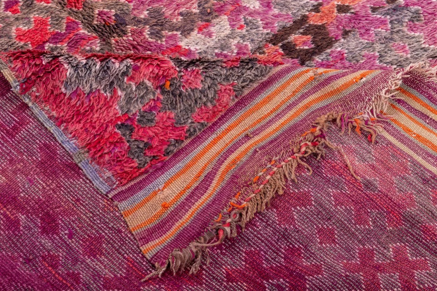 Kelimtæppe Marokkansk berber tæppe Azilal 345 x 195 cm