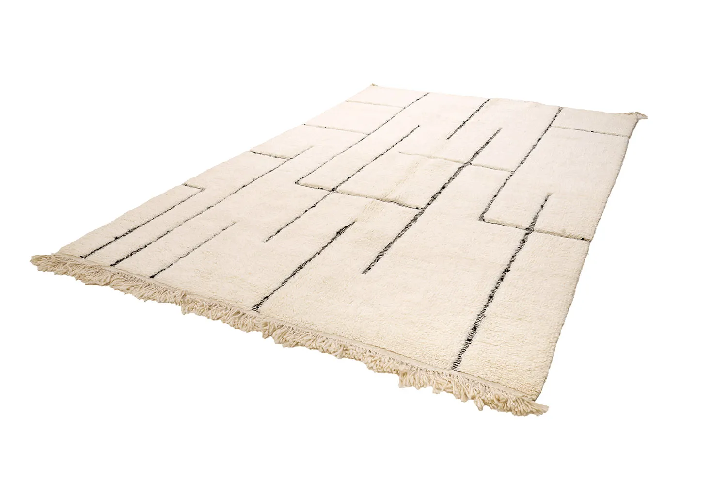 Kelimtæppe Marokkansk berber Beni Ouarain 200 x 315 cm