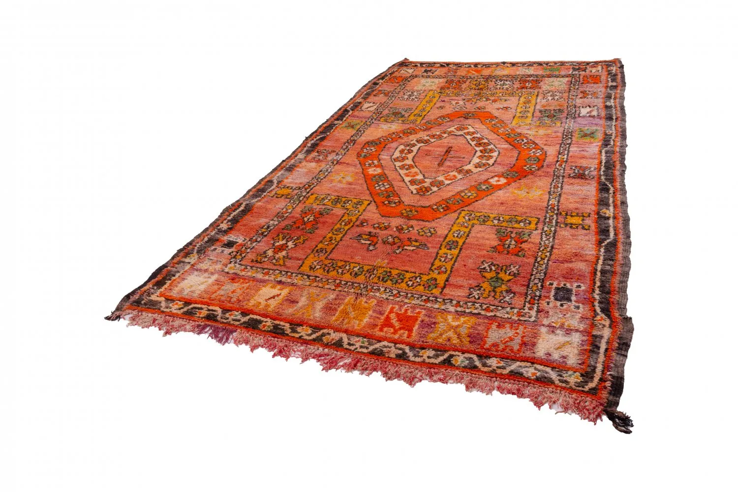 Kelimtæppe Marokkansk berber tæppe Azilal 375 x 200 cm
