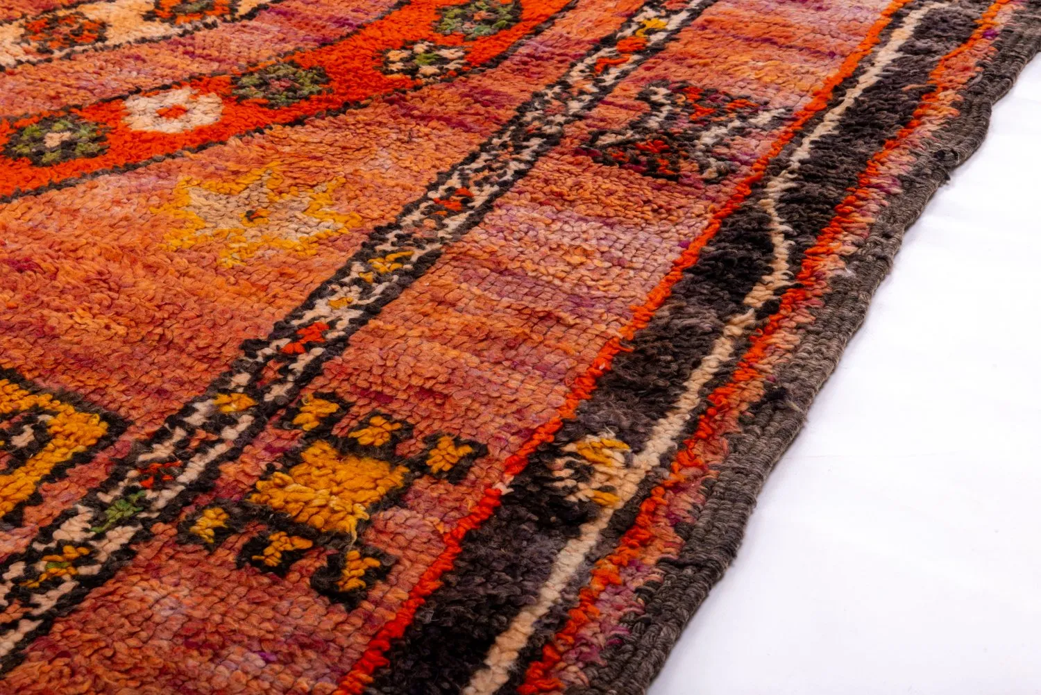 Kelimtæppe Marokkansk berber tæppe Azilal 375 x 200 cm