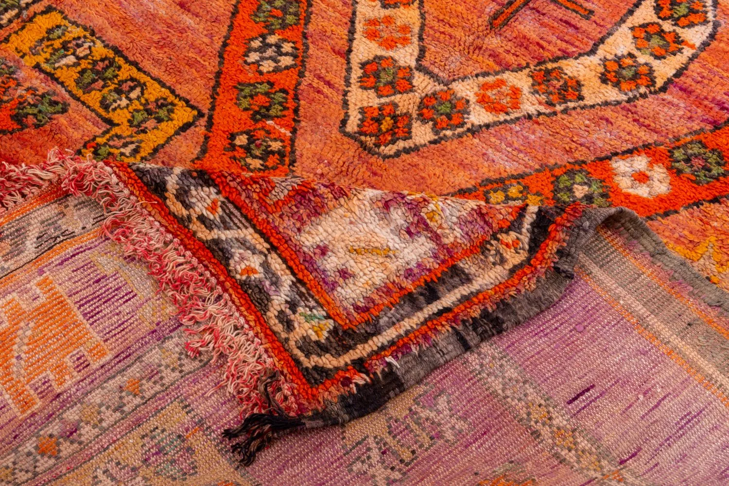 Kelimtæppe Marokkansk berber tæppe Azilal 375 x 200 cm