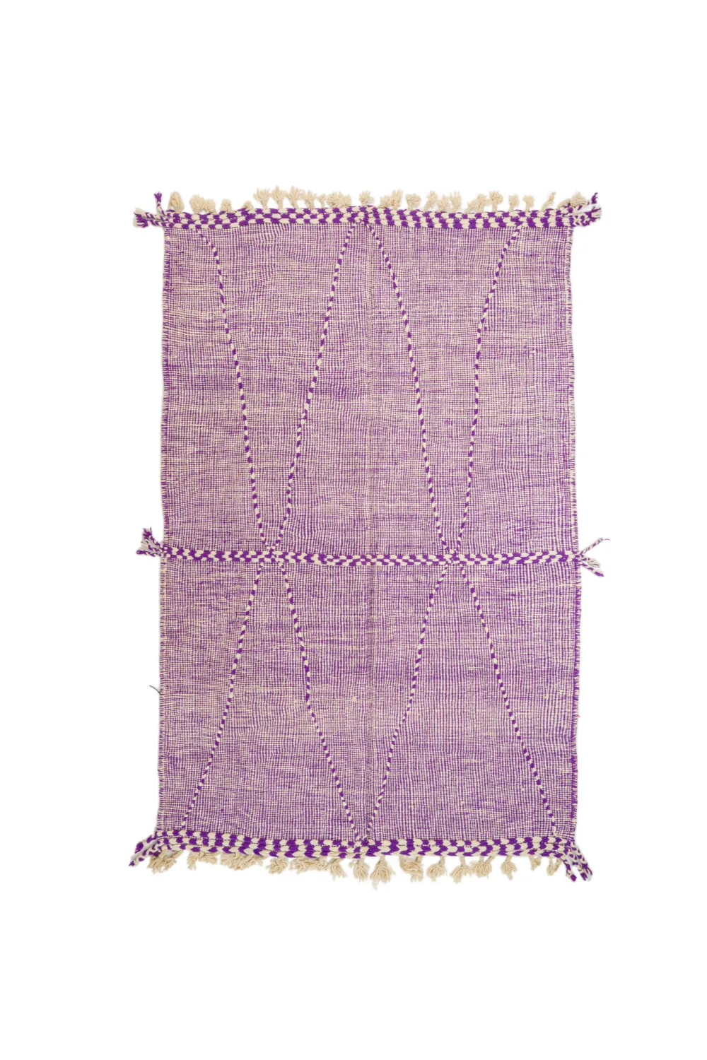 Marokkansk berber tæppe Boucherouite 170 x 260 cm