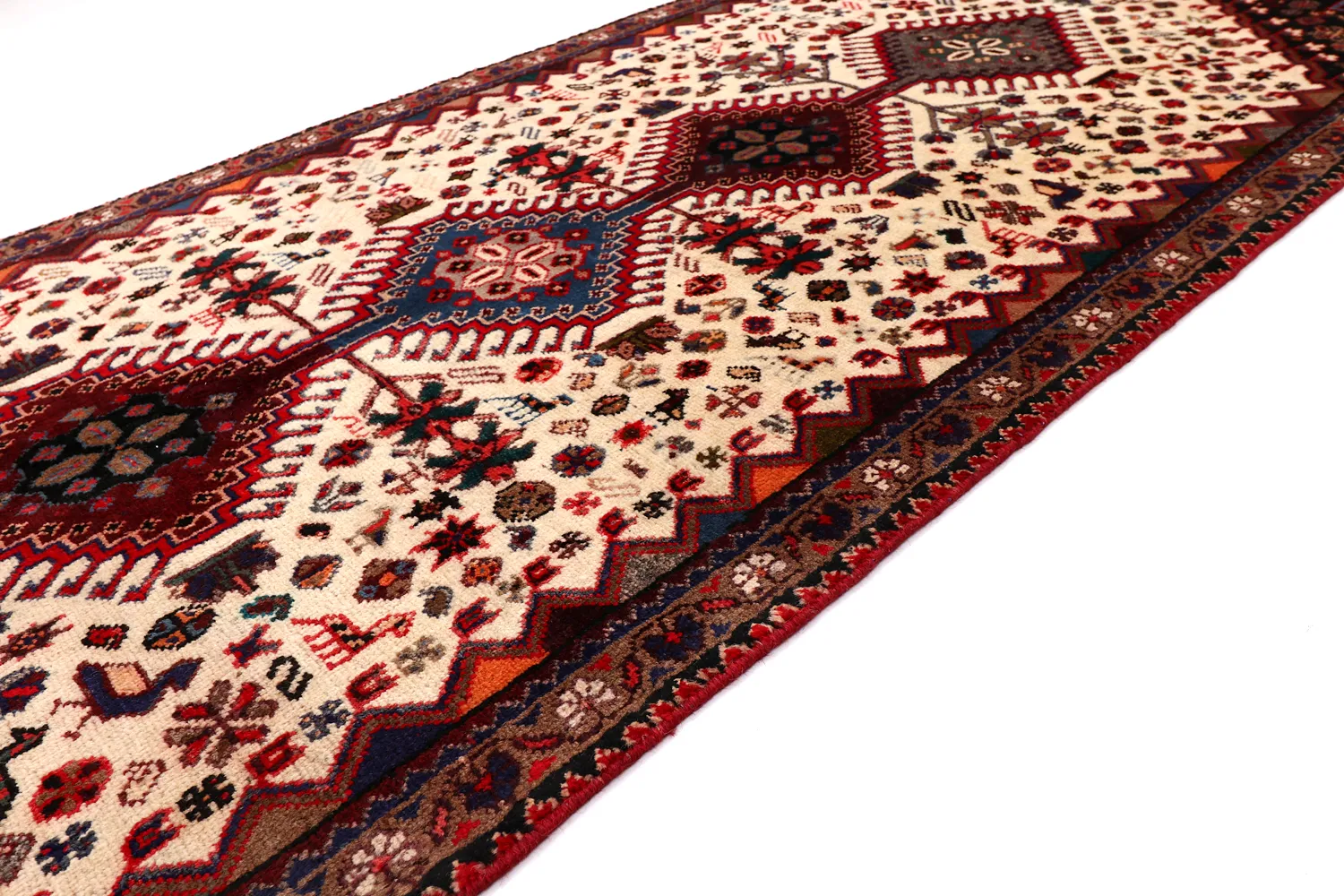 Orientalsk tæppe Hamedan 279 x 108 cm