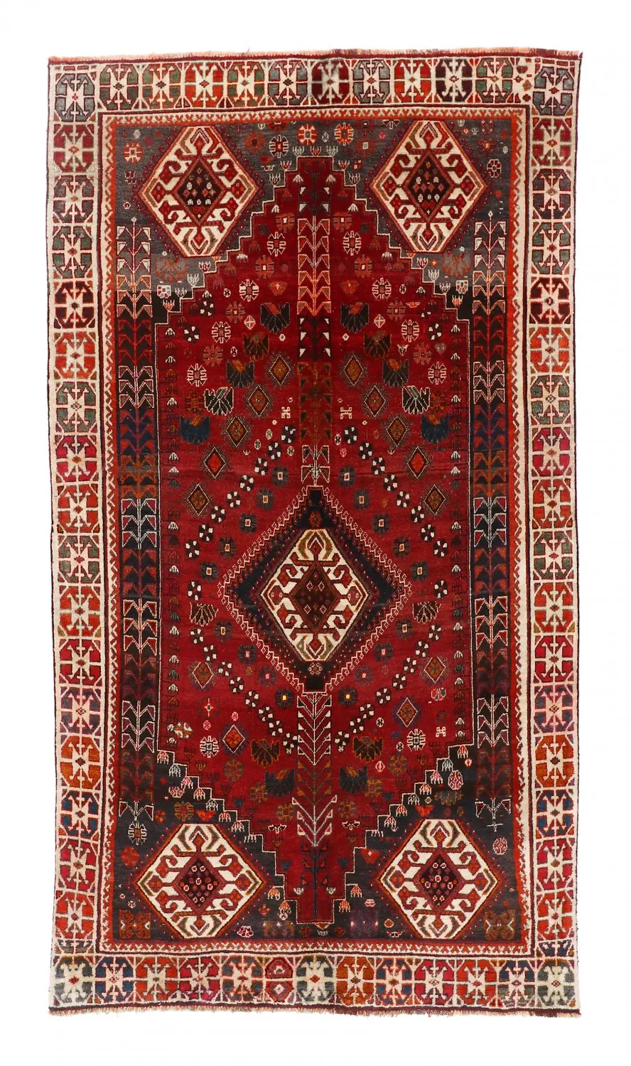 Orientalsk tæppe Hamedan 269 x 144 cm