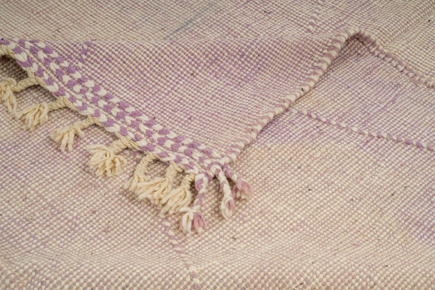 Marokkansk berber tæppe Boucherouite 165 x 260 cm