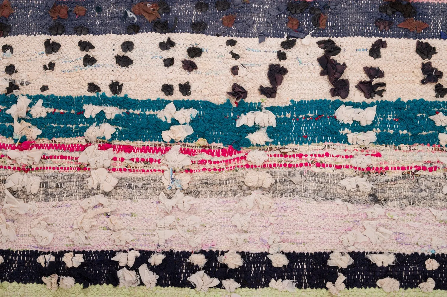 Marokkansk berber tæppe Boucherouite 150 x 280 cm