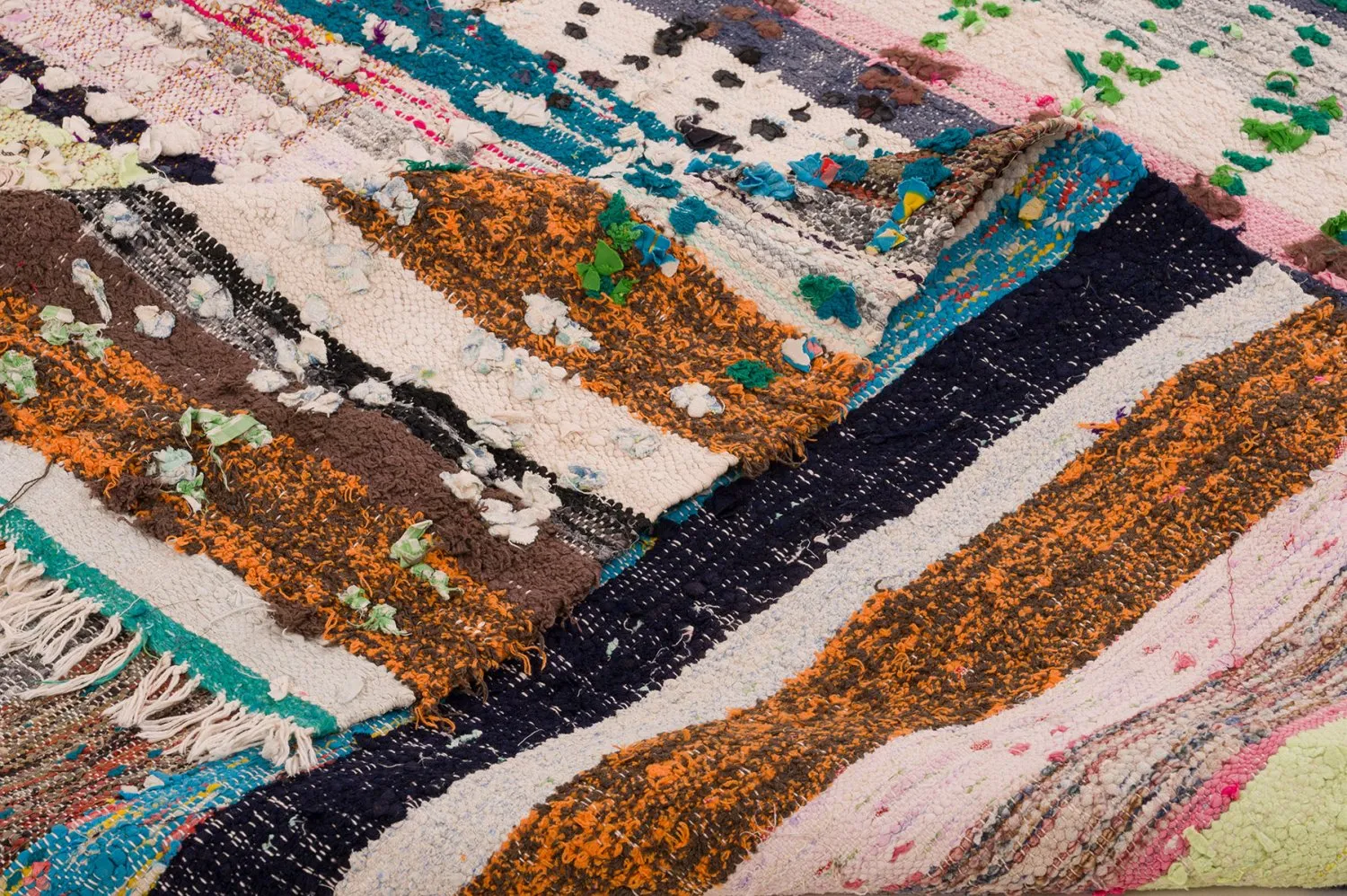 Marokkansk berber tæppe Boucherouite 150 x 280 cm