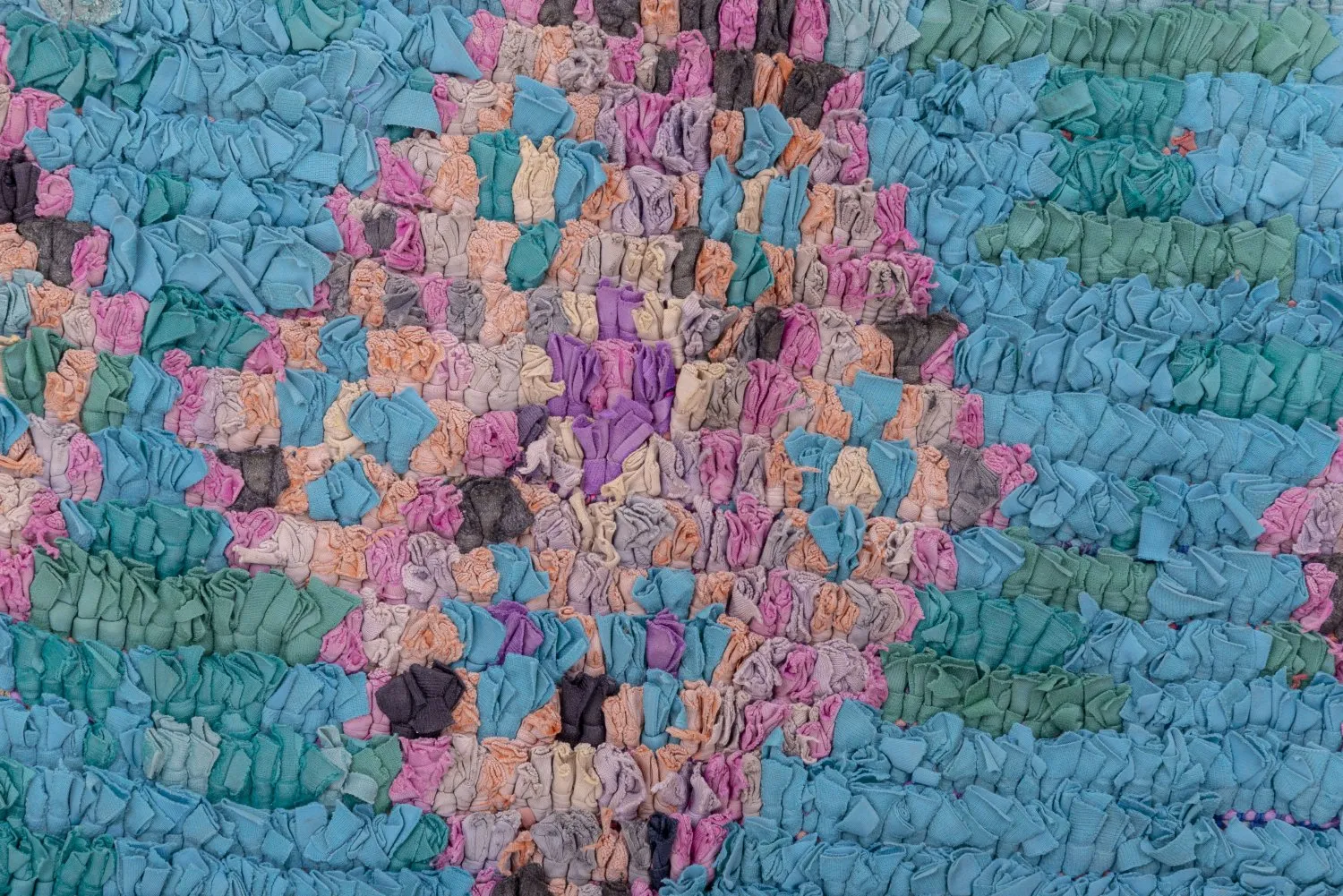 Marokkansk berber tæppe Boucherouite 190 x 125 cm