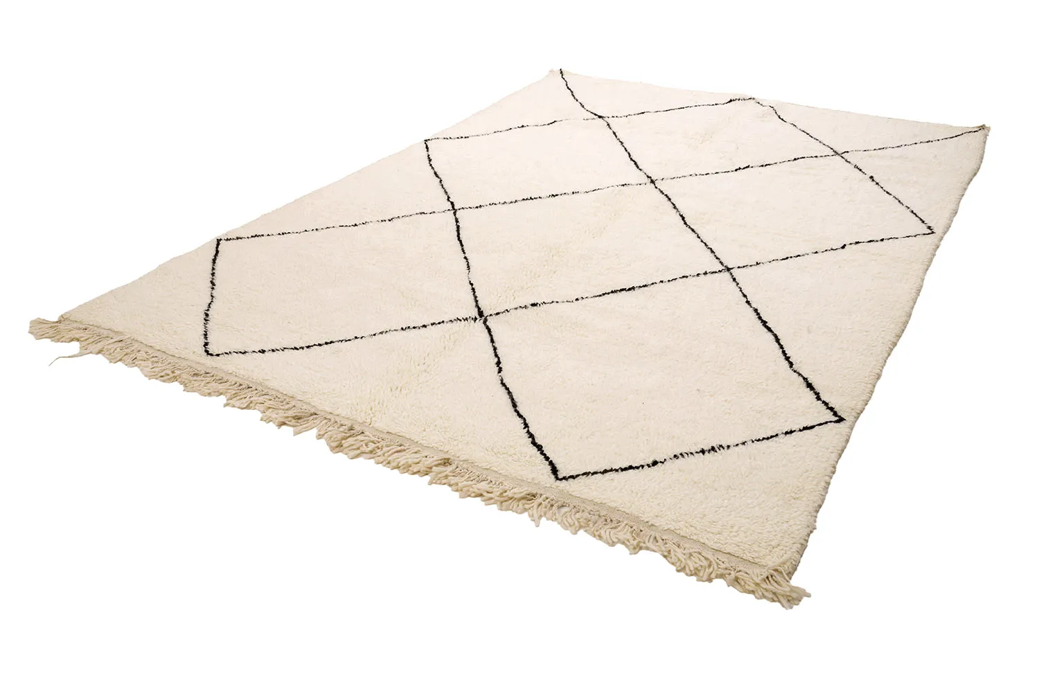 Kelimtæppe Marokkansk berber Beni Ouarain 200 x 305 cm