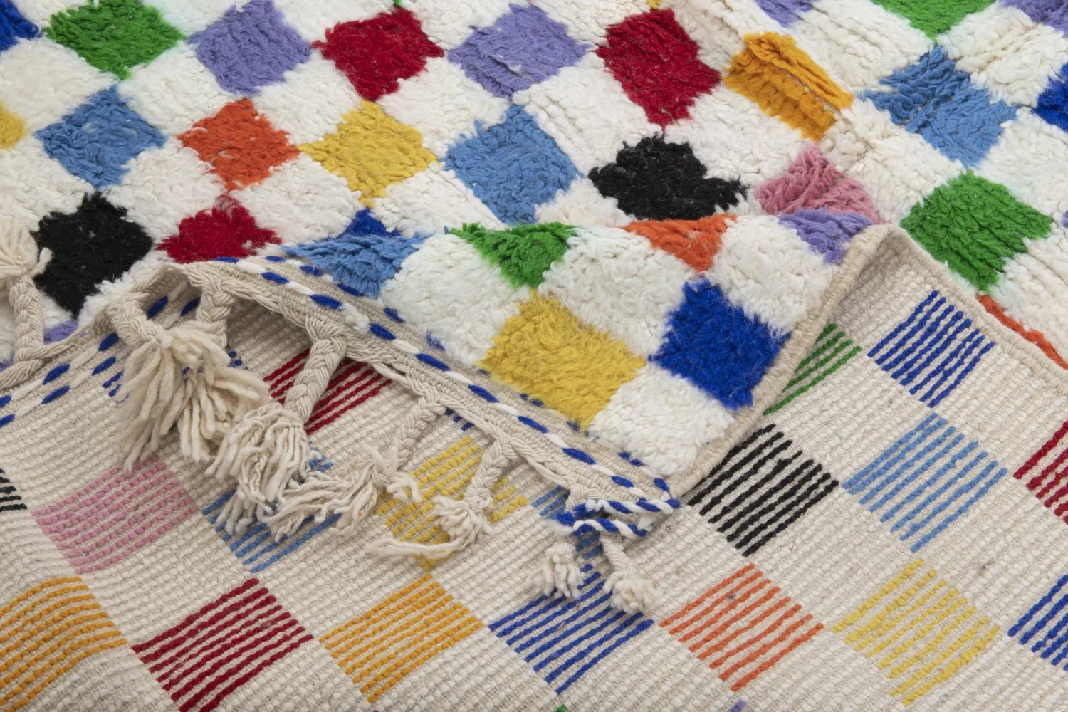 Kelimtæppe Marokkansk berber tæppe Azilal 250 x 160 cm